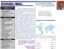 Tablet Screenshot of economiavisual.com